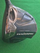 Load image into Gallery viewer, Callaway Paradym Driver 9° Adjustable Loft Stiff-Regular with Cover and New Shaft &amp; Grip
