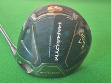 Load image into Gallery viewer, Callaway Paradym Driver 9° Adjustable Loft Stiff-Regular with Cover and New Shaft &amp; Grip
