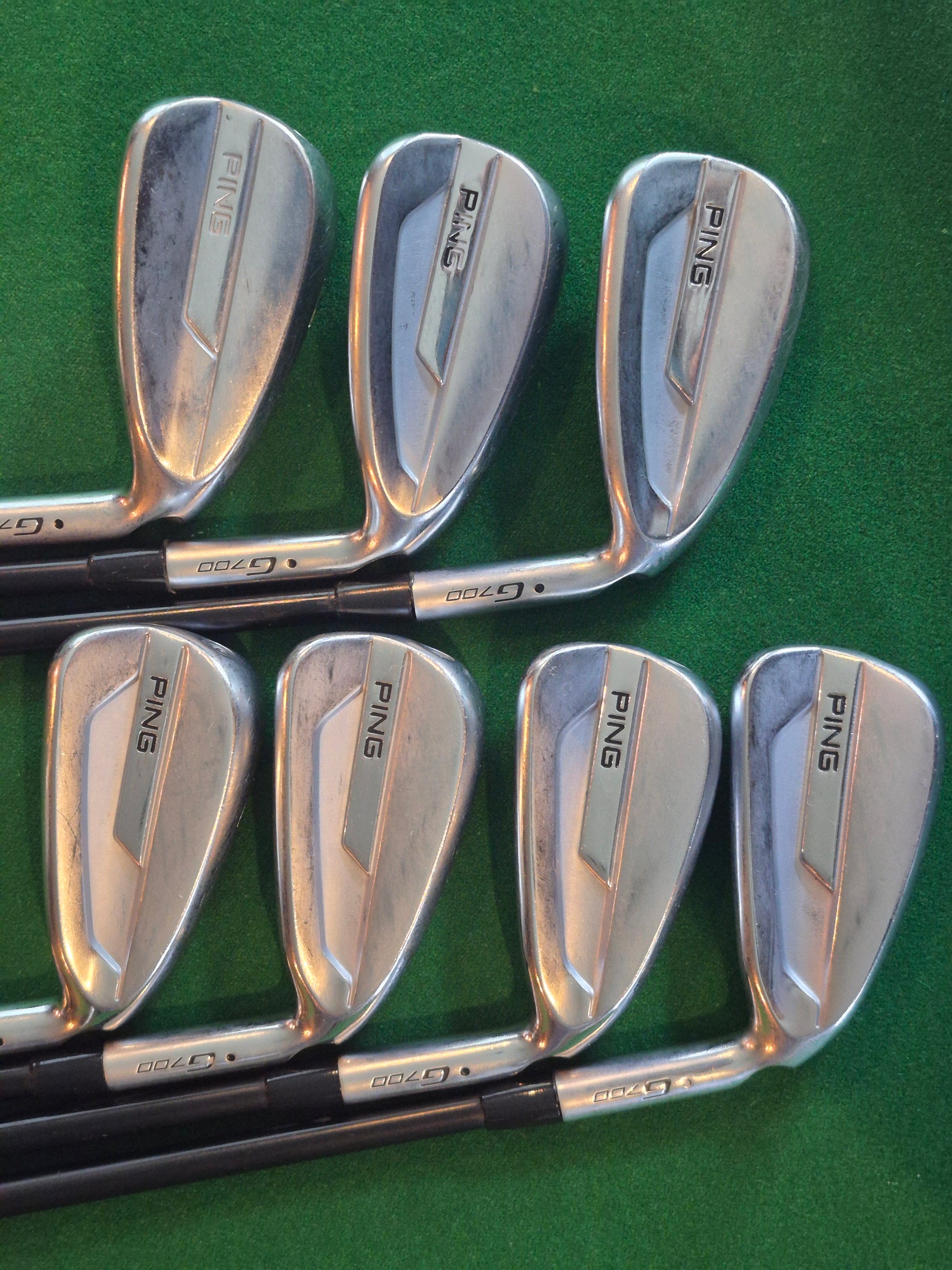 Ping G700 Irons 4 - PW Black Dot Regular – Golfers Market