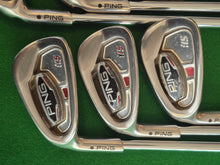 Load image into Gallery viewer, Ping i15 Irons LH 4 - PW Black Dot Stiff

