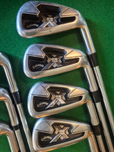 Load image into Gallery viewer, Callaway X22 Tour Irons 4 - PW Stiff with New Grips
