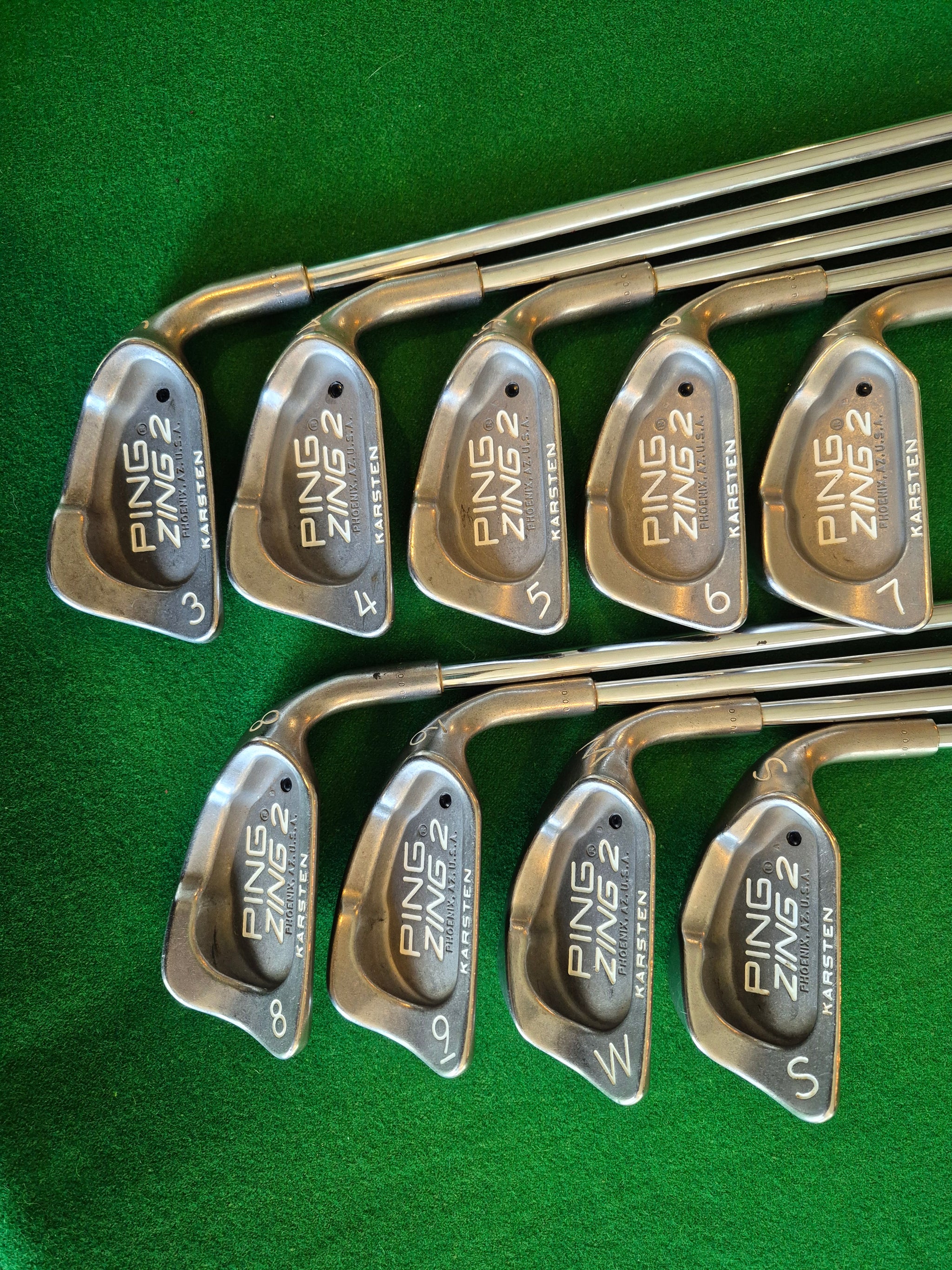 Ping Zing 2 Irons 3 - SW Black Dot Regular – Golfers Market