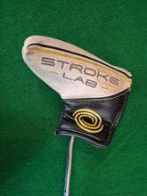 Load image into Gallery viewer, Odyssey Stroke Lab Double Wide Putter 35" with Cover and New Grip
