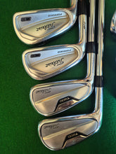 Load image into Gallery viewer, Titleist CB 716 &amp; T200 Forged Irons LH 4 - PW Stiff
