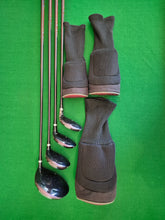 Load image into Gallery viewer, Black November Deal: Wilson 1200CG Driver 10.5°, 3 Wood, 3 &amp; 4 Hybrid Set Uniflex with Covers
