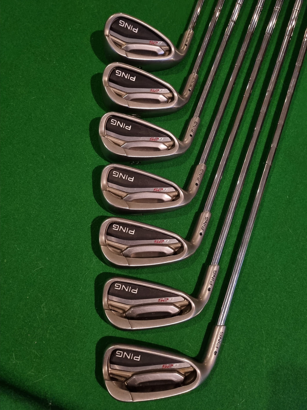 Ping G25 Irons LH 4 - SW (no 9 iron)