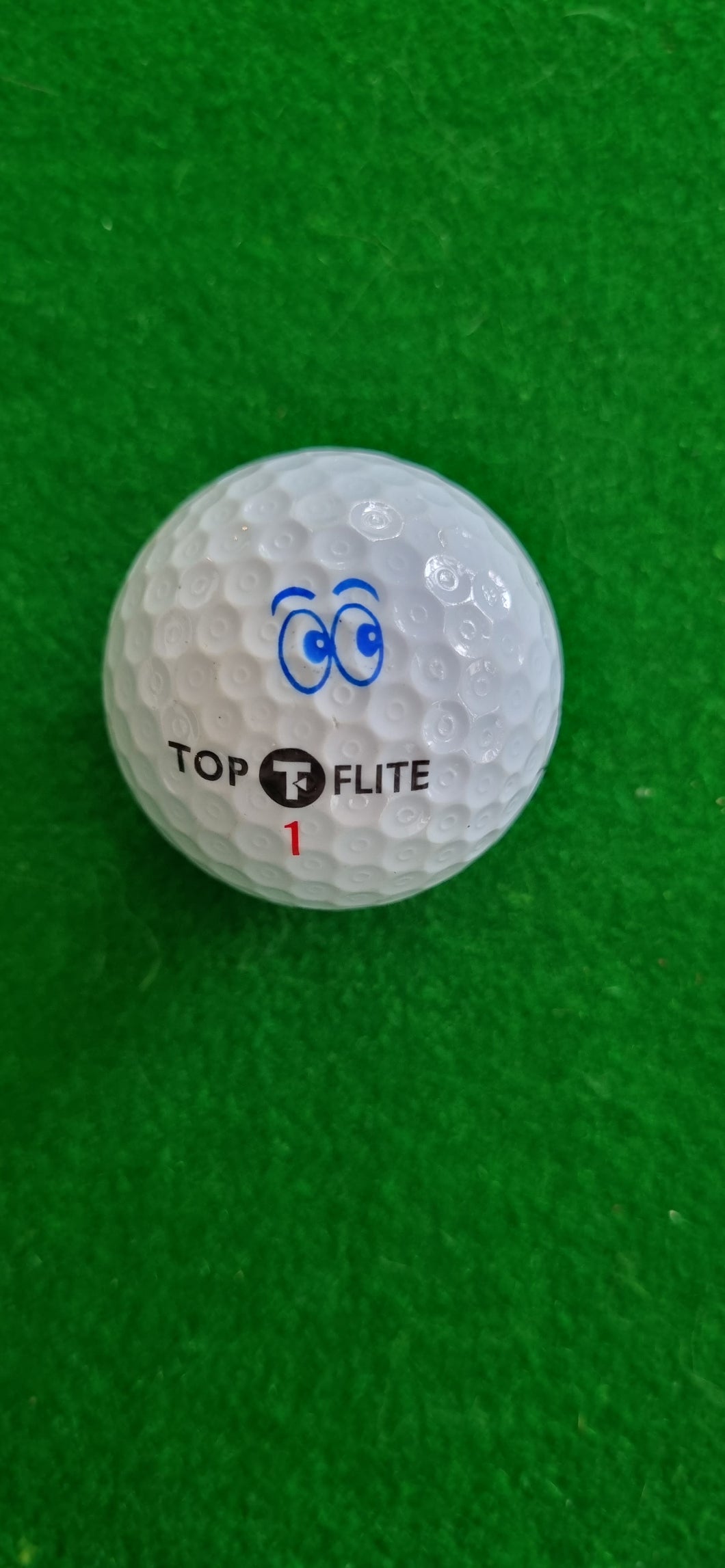 Golf Ball Stamp Marker - Eyes - New