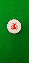 Load image into Gallery viewer, Golf Ball Stamp Marker + Refill Ink - Ladybug - New
